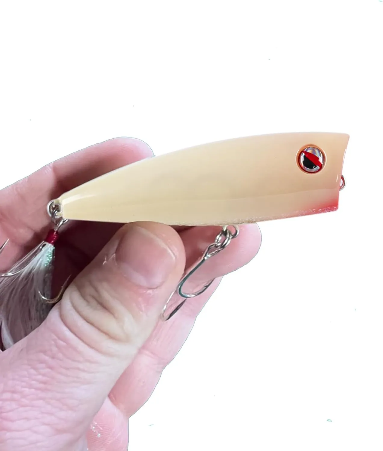LITTMA Bass Fishing Topwater Popper Lures - Effective Top Water Lures for Bass Anglers - Durable Design for Catching Trophy Bass with High-Performance Popping Action