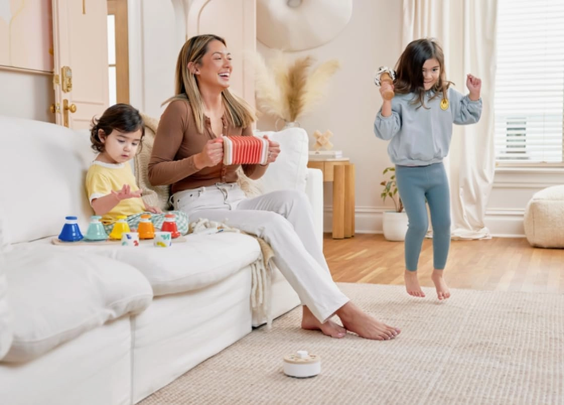 Lovevery | The Music Set | 6 Musical Instruments and Rhythm & Songs Book, Preschool Education and Montessori Early Learning Musical Toy, Ages 18 Months to 4  Years