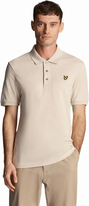 Lyle & Scott Mens Slub Polo Shirt