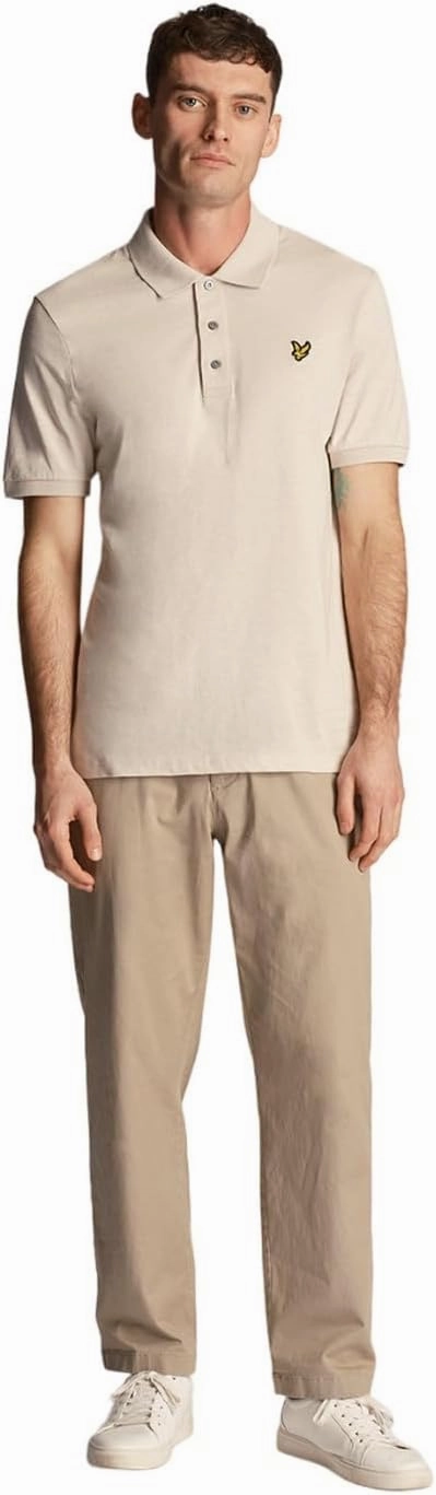Lyle & Scott Mens Slub Polo Shirt