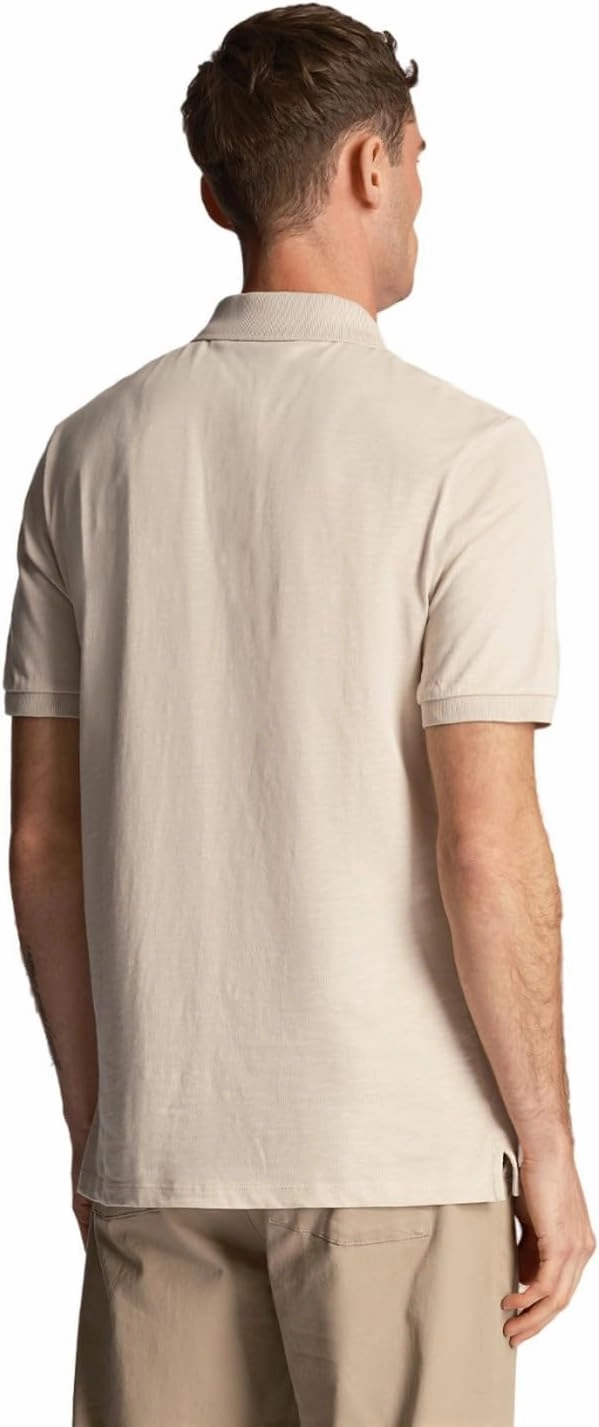 Lyle & Scott Mens Slub Polo Shirt