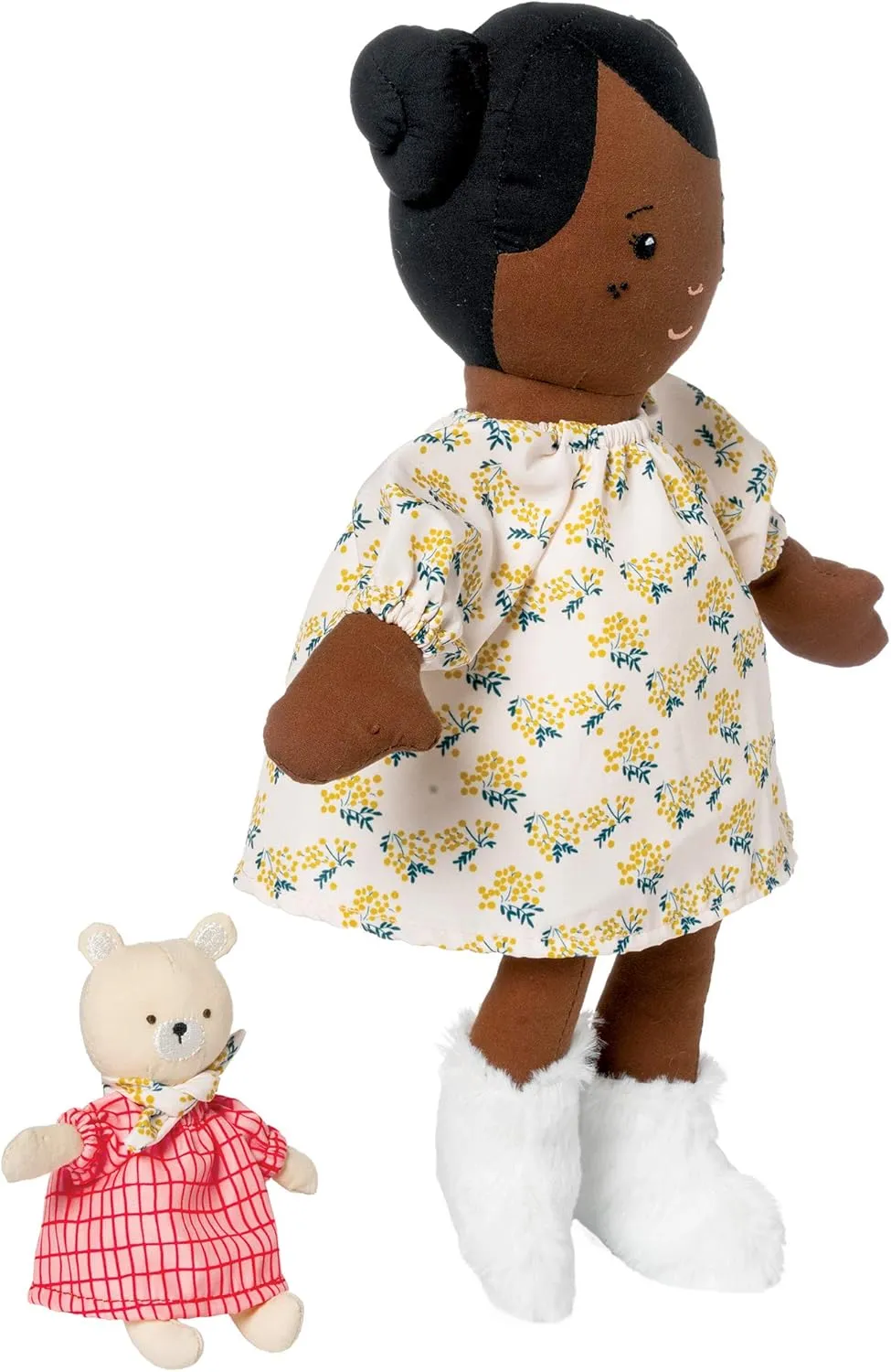 Manhattan Toy Playdate Friends Harper Machine Washable and Dryer Safe 14 Inch Doll with Companion Stuffed Animal