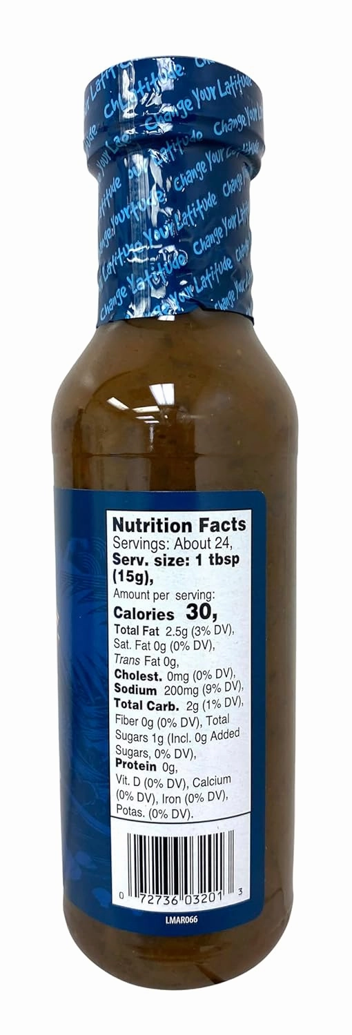 Margaritaville Jerk Marinade Sauce, 13 Ounce (Pack of 6)