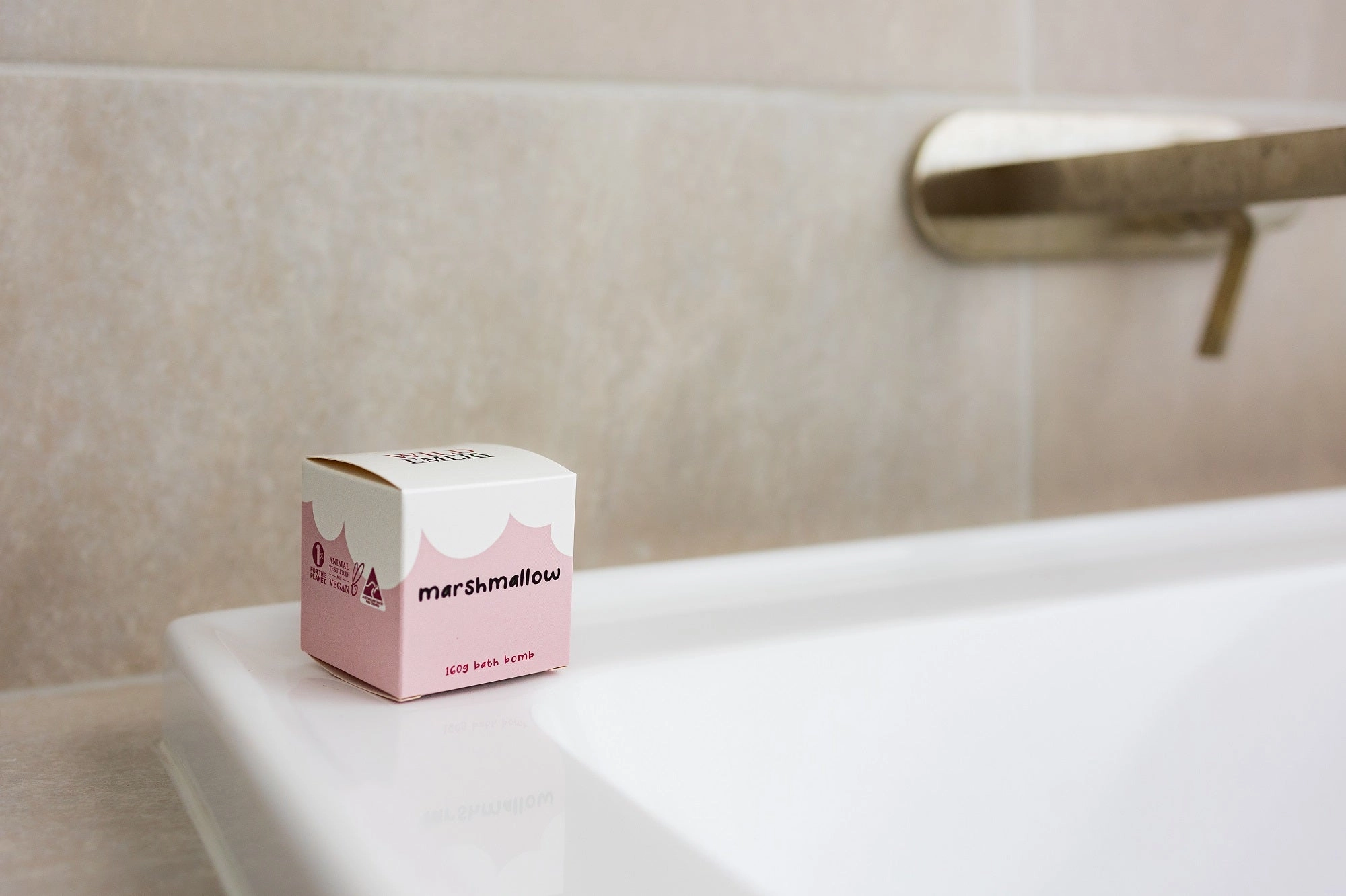 Marshmallow Cube Bath Bomb
