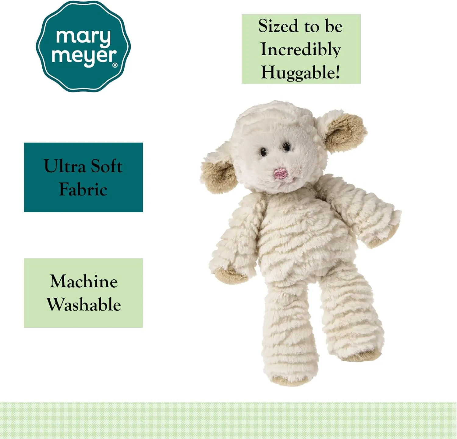 Mary Meyer Marshmallow Junior Lamb Soft Toy, 9-Inch