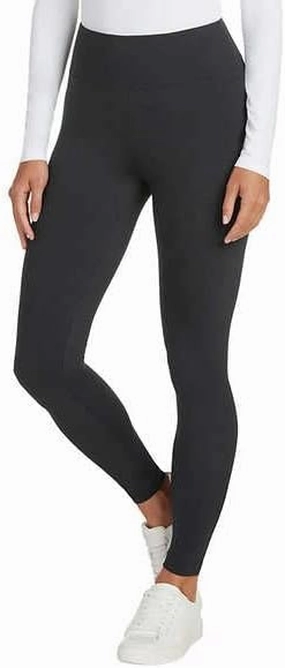 Matty M Womens Stretch Fabric Super Soft Legging Dark Charcoal(Small)