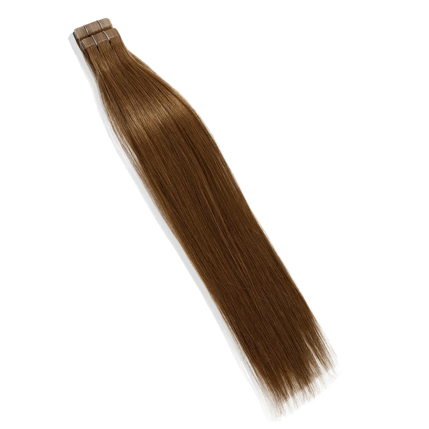 Medium Blonde/Brown Tape In 18 Inch Human Hair Extensions, Tahitian Bliss, 20 Pieces/45g Each, Pretaped, Safely Adhere to Most Hair Types, Easy Application