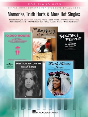 Memories, Truth Hurts & More Hot Singles (Easy Piano)