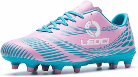 Men's Women's Firm Ground Soccer Cleats Outdoor/Indoor Boys Girls Professional Futsal Football Training Sneakers