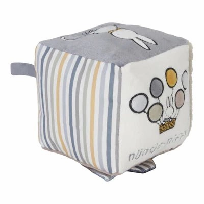 Miffy Activity Cube Fluffy - Blue by Little Dutch