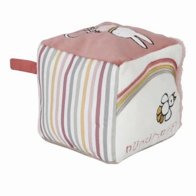 Miffy Activity Cube Fluffy - Pink by Little Dutch