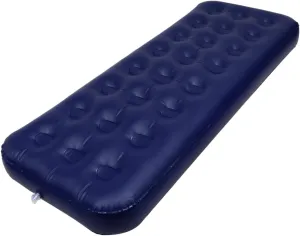 Milisten 1pc Inflatable Camping Cushion Portable Single Air Mattress for Outdoor Sleeping Foldable Picnic Mat Heat Insulation for Camping Hiking and