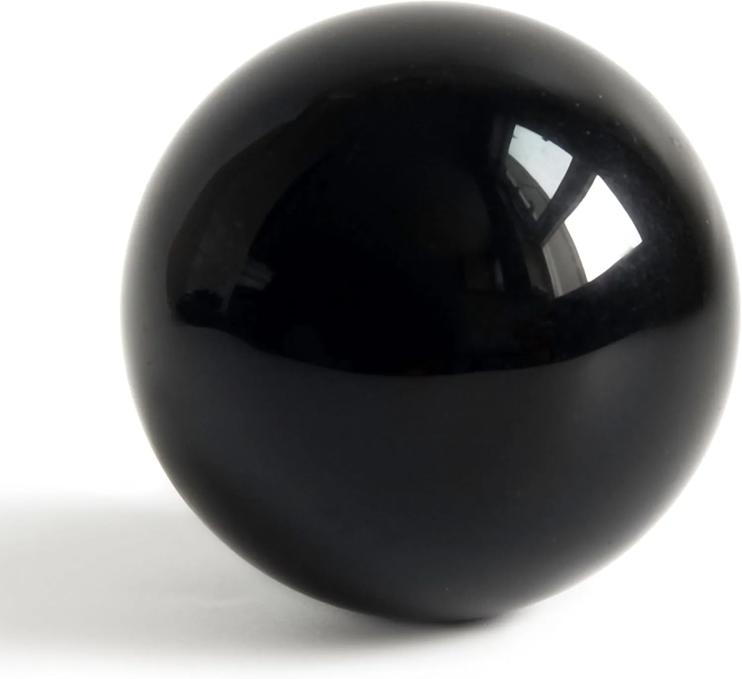 Mina Heal Black Obsidian Crystal Ball for Meditation, Divination, and Feng Shui – Obsidian Sphere for Energy Healing