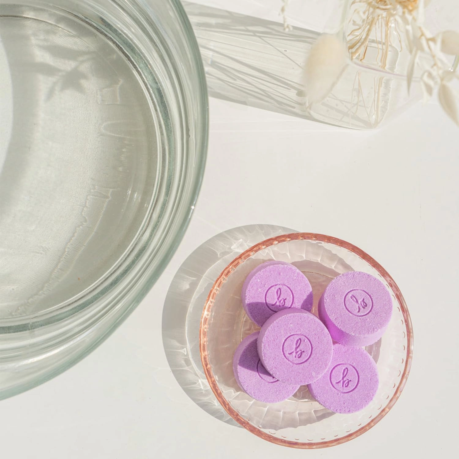Mini Bath Bombs for Women, 8 pcs - Lavender Luxury Scented Fizzies, Multipurpose Moisturizing Bath Bomb, Shower Steamer, or Foot Soak, Home Aromatherapy with Hydrating Natural Oils