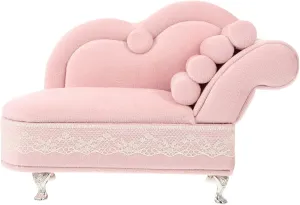 Miniature Sofa Furniture Jewelry Box for Home Decoration Cute Dollhouse Accessory for Play and Micro Scene Photography Chic Craft Design for Living Bedroom
