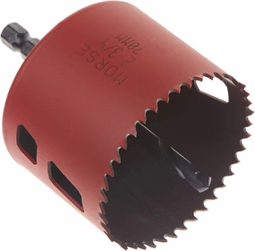 Morse MHSA44C Bimetal Hole Saw, 2-3/4" Diameter, Carded