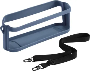 Motion x600 Silicone Case, Portable Carrying Case Sleeve Protector Cover Travel Bag with Shoulder Strap for soundcore Motion x600 Bluetooth Speaker (Blue)