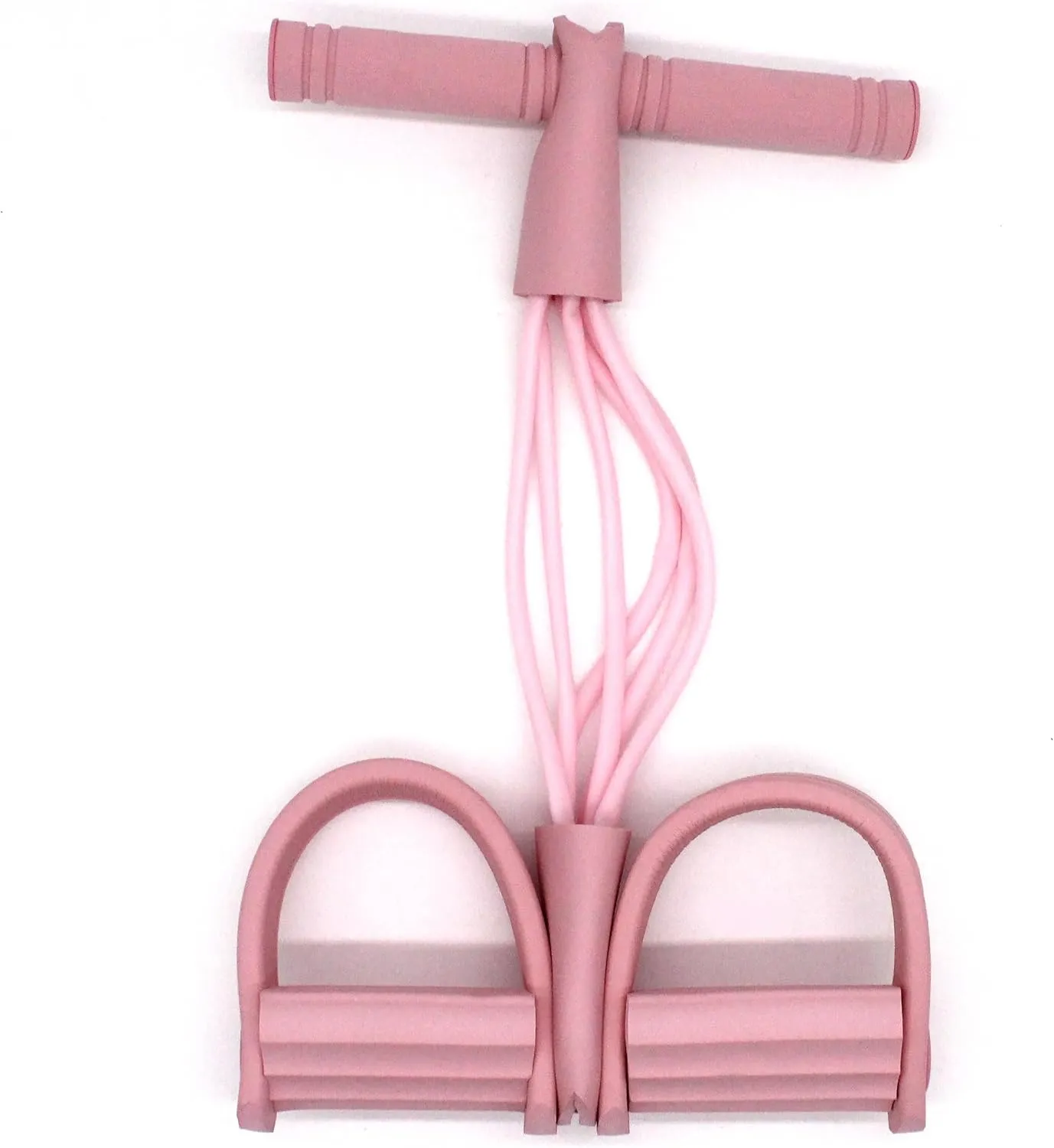 Multi-Function Tension Rope Band & Pedal Puller Resistance Band, 6-Tube Elastic Yoga Pedal Puller Resistance Band, for Abdomen/Waist/Arm/Leg Stretching Slimming Training