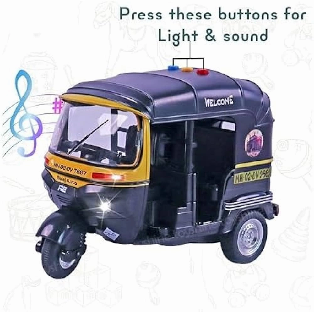 Mumbai Auto Rickshaw - Music   Lights