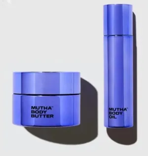 MUTHA The Body Set - Body Butter & Body Oil, Clear