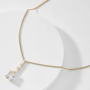 Nadri Gold Emerald Drop Earrings and Necklace Set