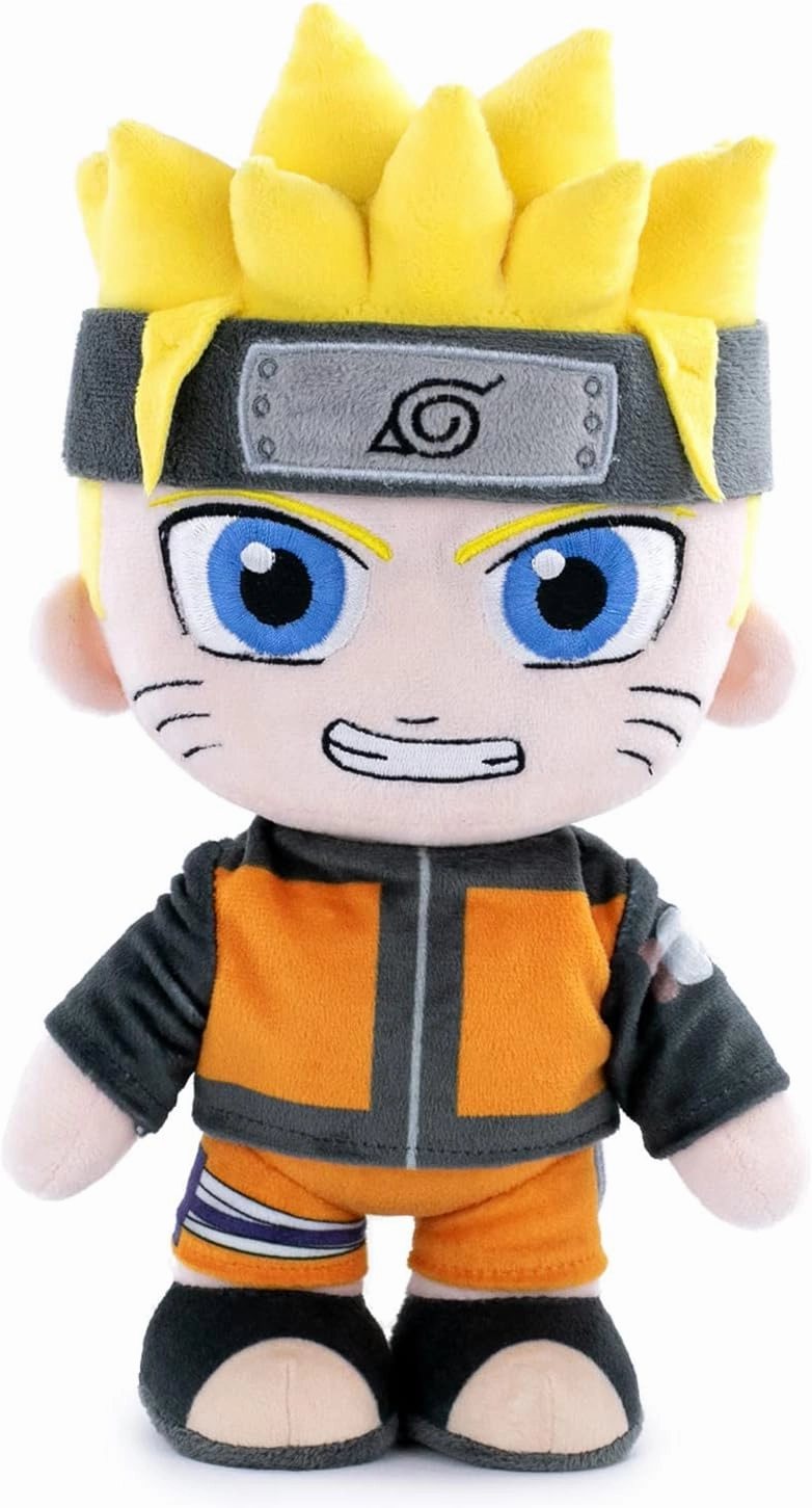 Naruto Plush Toy - Kakashi, Sasuke, Kurama Collector's Edition - Super Soft Quality (25cm)