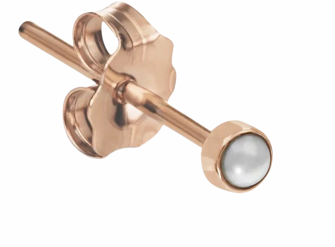 Natural Pearl Stud Earring