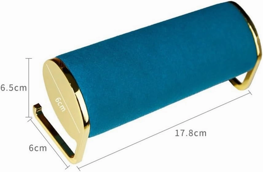 Necklace Display Holder High-grade Counter Velvet Window with Jewelry Display Props Watch Bracelet Bracelet Jewelry Storage Racks Jewellery Stand Holder(Green)
