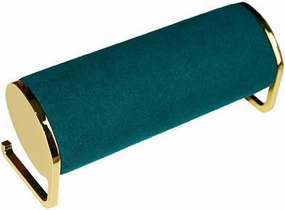 Necklace Display Holder High-grade Counter Velvet Window with Jewelry Display Props Watch Bracelet Bracelet Jewelry Storage Racks Jewellery Stand Holder(Green)