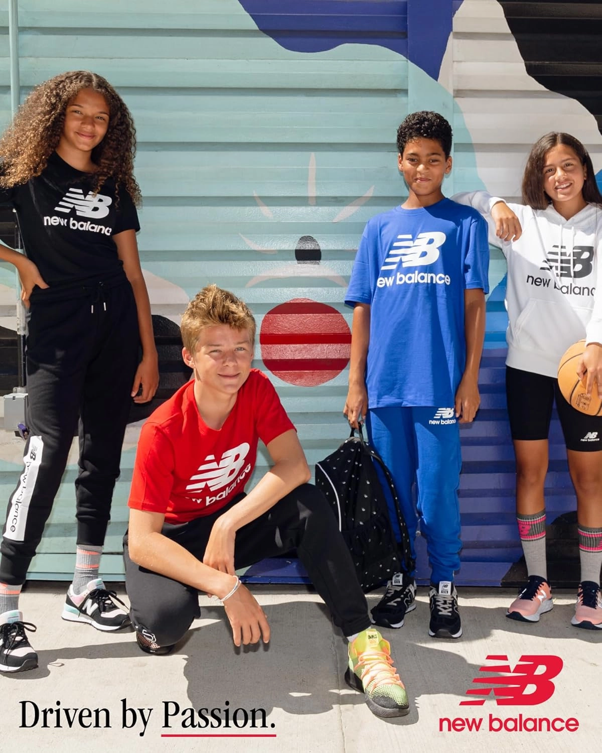 New Balance Boys' Performance Underwear Set - Base Layer Long Sleeve T-Shirt and Tights
