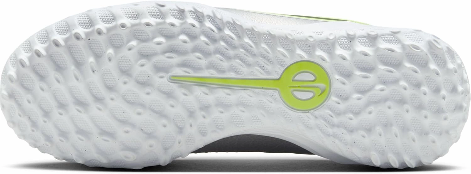 Nike Jr. Tiempo Legend 10 Academy (DV4351-001, Metallic Silver/Volt/Black)