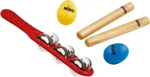 NINOSET2 Hand Percussion Rhythm Set, 5 Pieces (VIDEO)