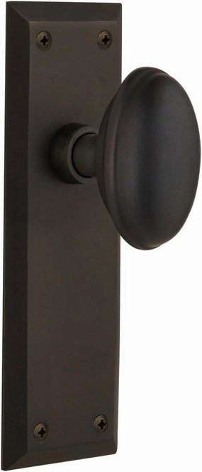 Nostalgic Warehouse New York Plate & Homestead Door Knob