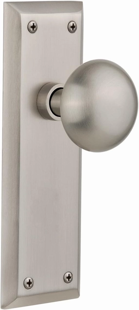 Nostalgic Warehouse New York Plate & Homestead Door Knob