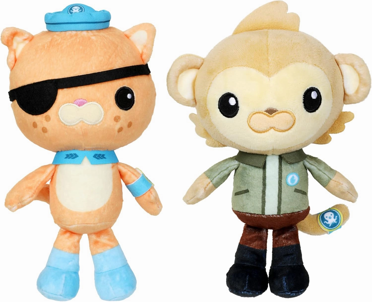OCTONAUTS Above & Beyond | Plush Kwazii & Paani Toy | 4 to Collect