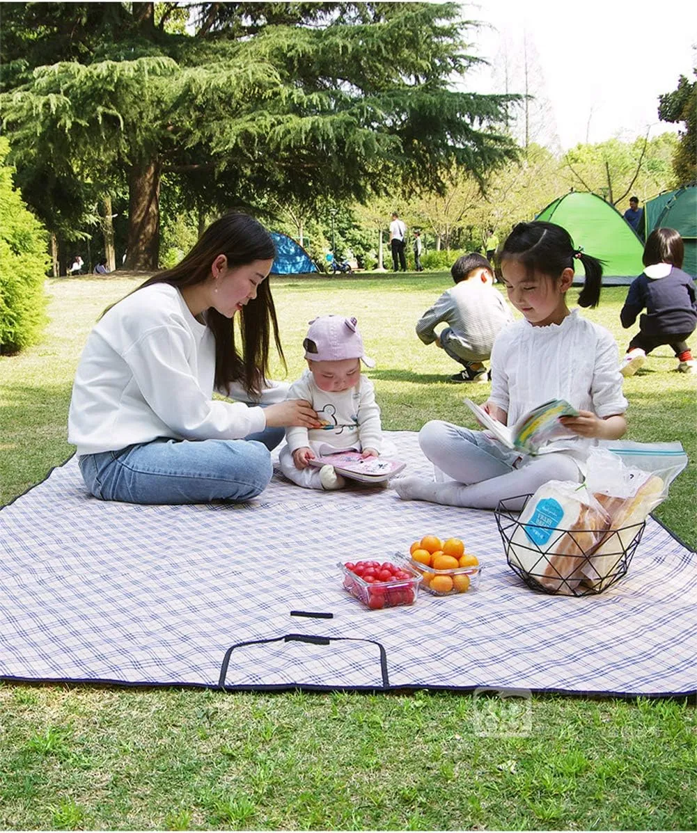 Outdoor Portable Folding Picnic Mat Oxford Cloth Waterproof Mat