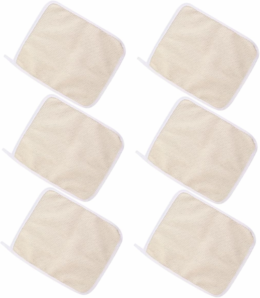 PartyKindom Nylon Bath Towel Exfoliating Face Scrub Quick Dry Microfiber Face Cloth Set
