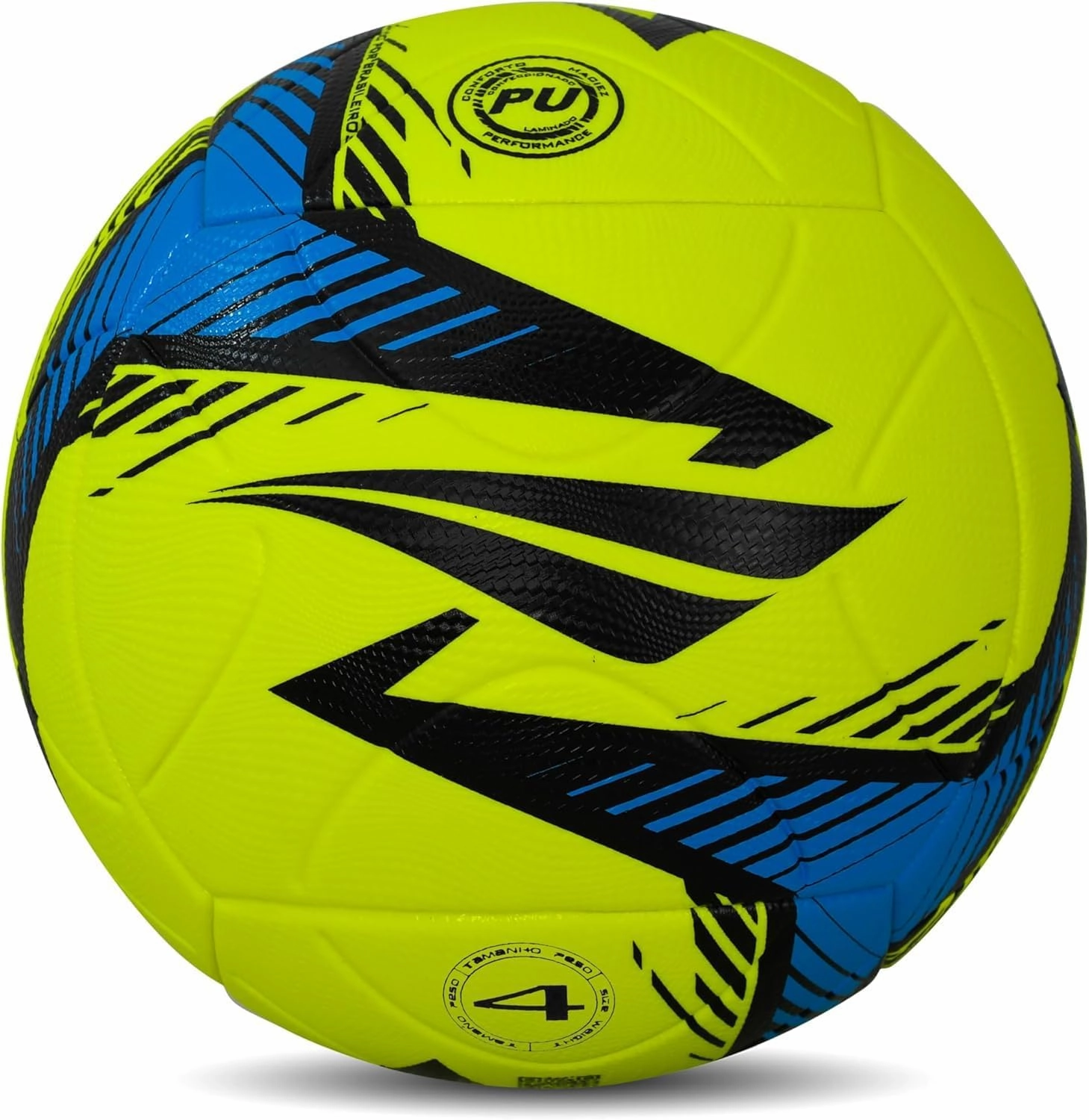 PENALTY Lider Soccer Ball – Size 4 | 6D Chamber ensures Total Balance and SIS Capsule Core | Durability and High-Performance
