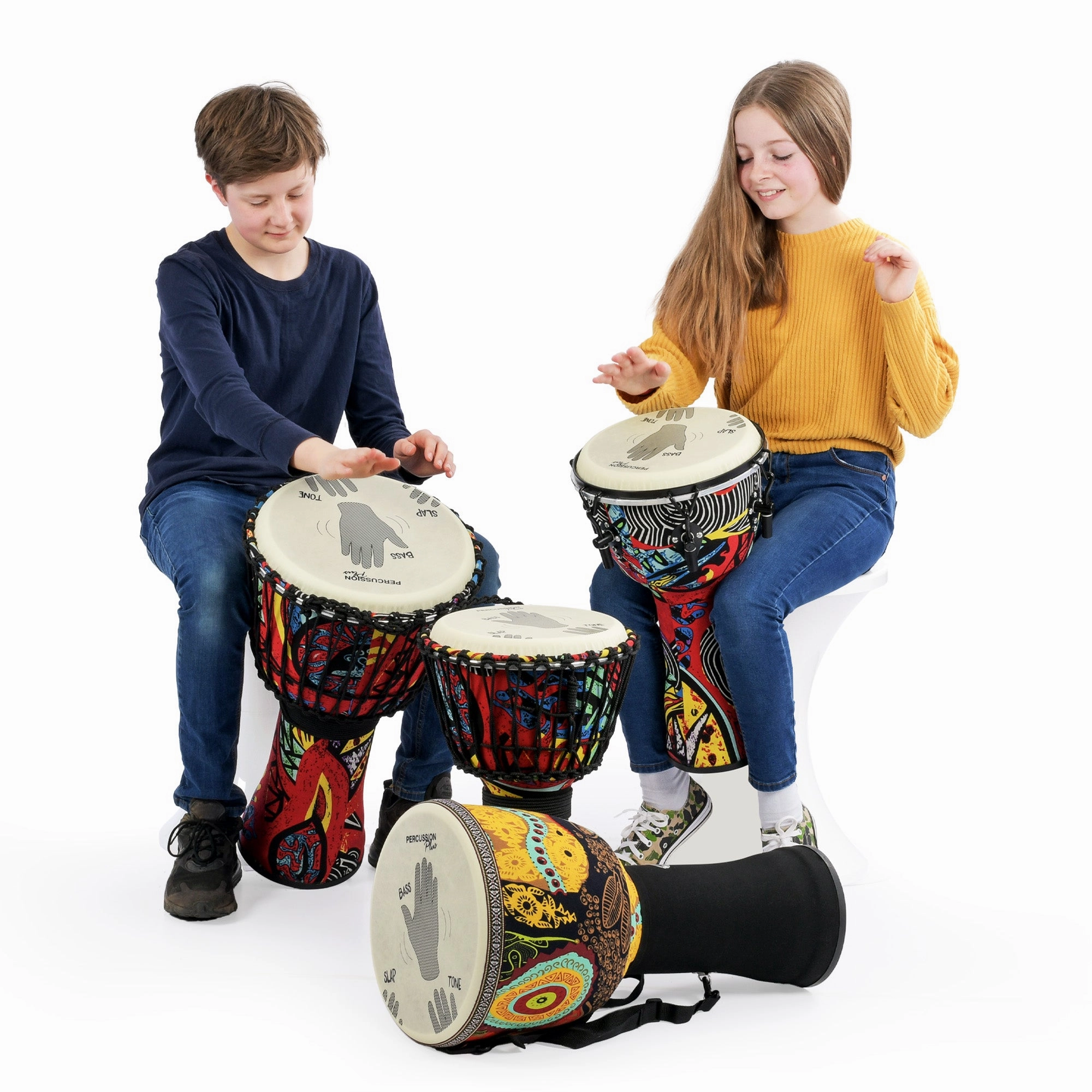 Percussion Plus Slap Djembe - Mechanically Tuned