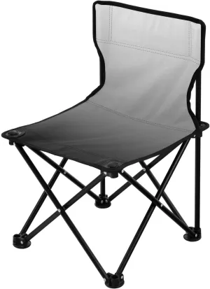 Portable Camping Chairs Black Lightweight Folding Chair for Camping, Beach, Picnic, Travel and Sports with Carry Bag 20810-1