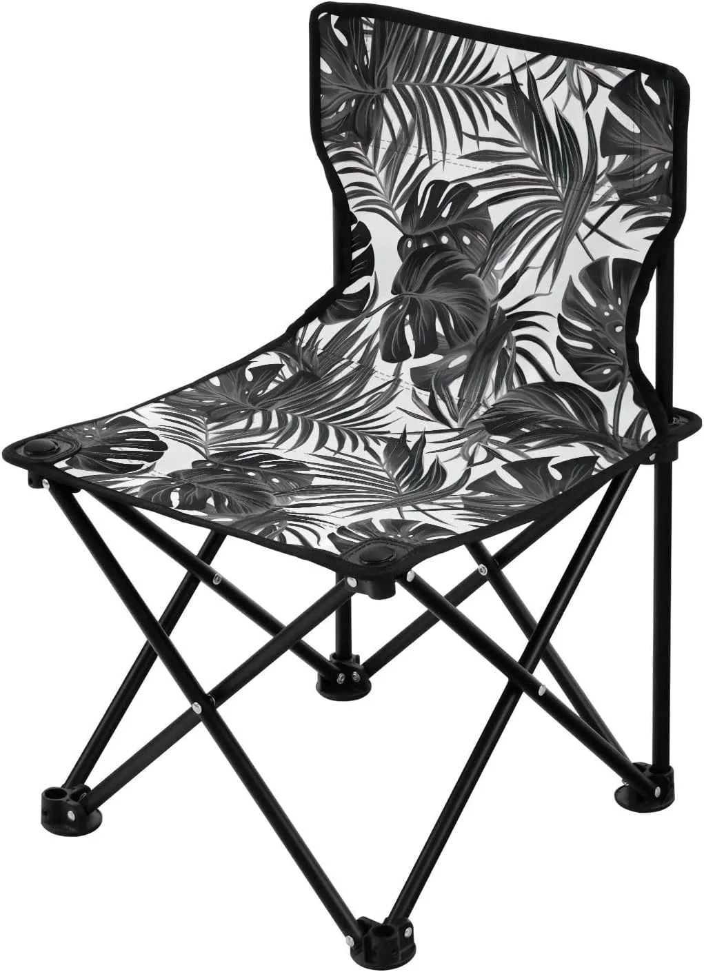 Portable Camping Chairs Palm Leaf Tropical Lightweight Folding Chair for Camping, Beach, Picnic, Travel and Sports with Carry Bag 20851183