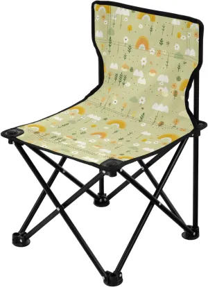 Portable Camping Chairs Trees Flowers Floral Lightweight Folding Chair for Camping, Beach, Picnic, Travel and Sports with Carry Bag 20852912