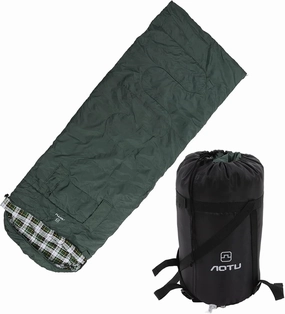 Portable Envelope Sleeping for Camping and Hiking, Thickened and Warm, Multi Feature, Includes Storage