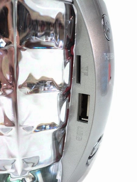 Portable Mini Media Player Speaker BC-T2096A-BU w/FM Micro Card U-disk Line-in