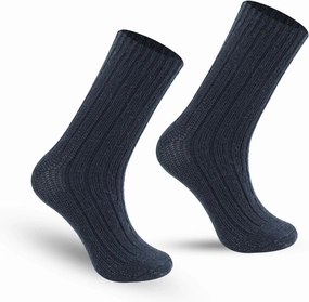 Premium Heavy Wool Socks For Women - Soft, Stylish, Durable Socks, Heavyweight, Crew Length Wool Socks, Size 5-10