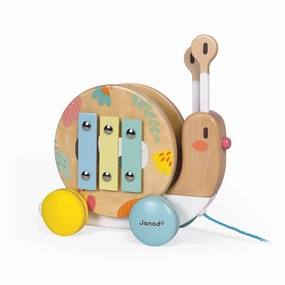 Pull-Along Snail Toy