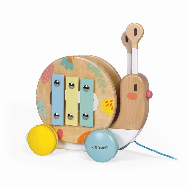 Pull-Along Snail Toy