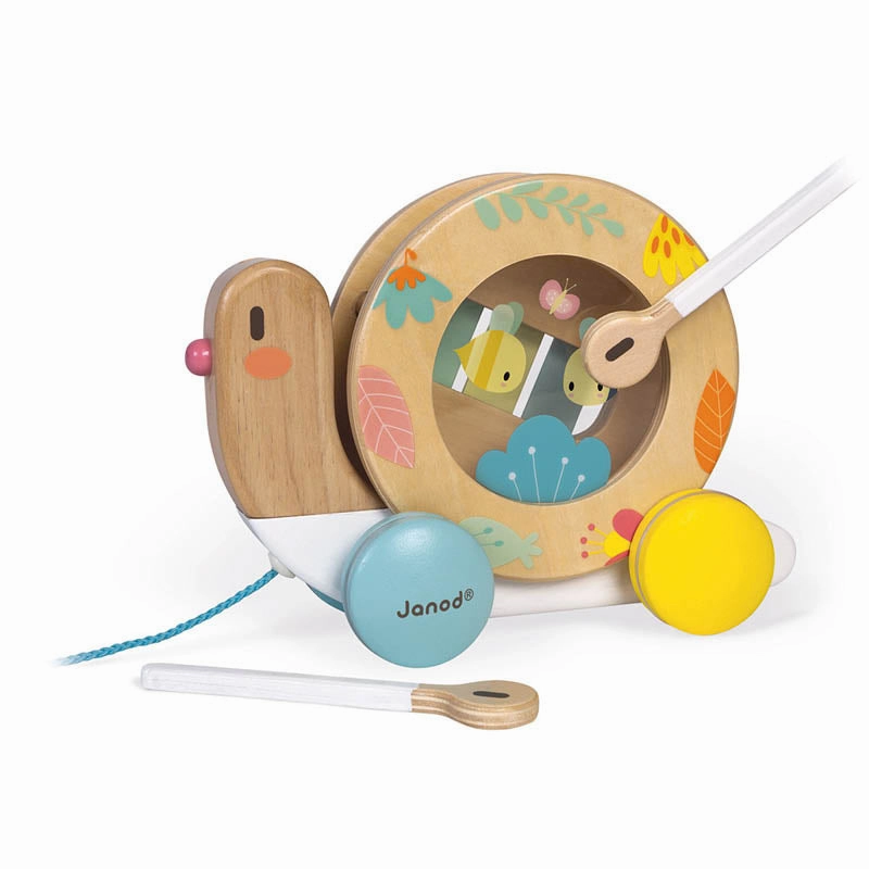 Pull-Along Snail Toy