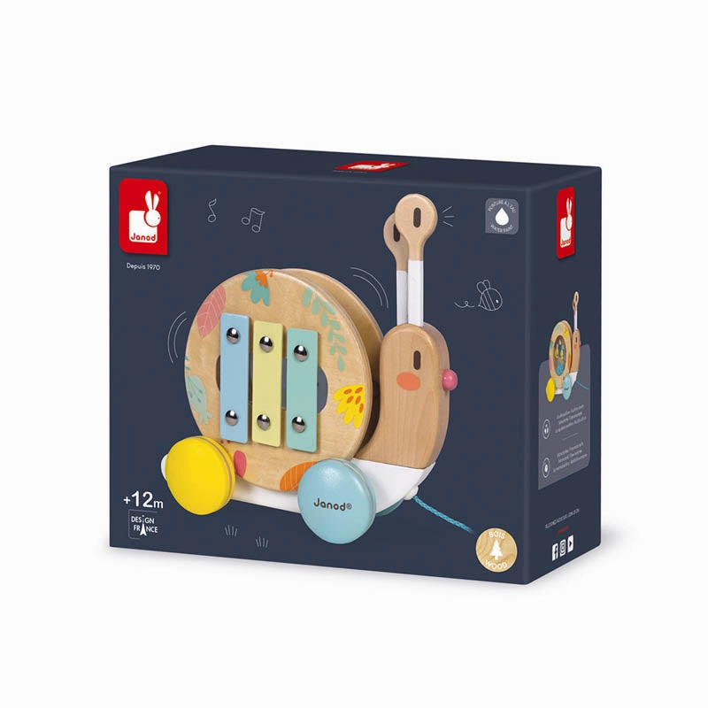 Pull-Along Snail Toy