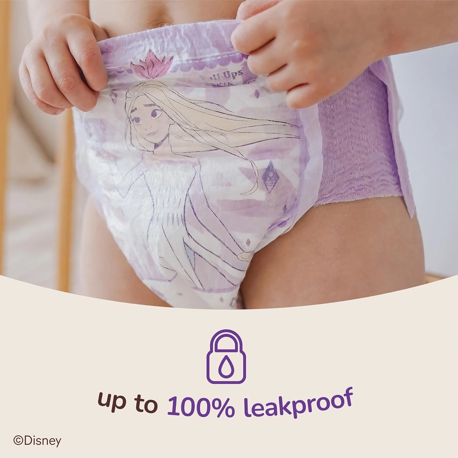 Pull-Ups Girls' Skin Essentials Potty Training Pants, Training Underwear, 4T-5T (38-50 lbs), 99 Ct (3 Packs of 33)